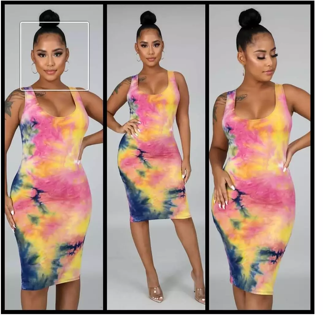 The All In Tie Dye Dress