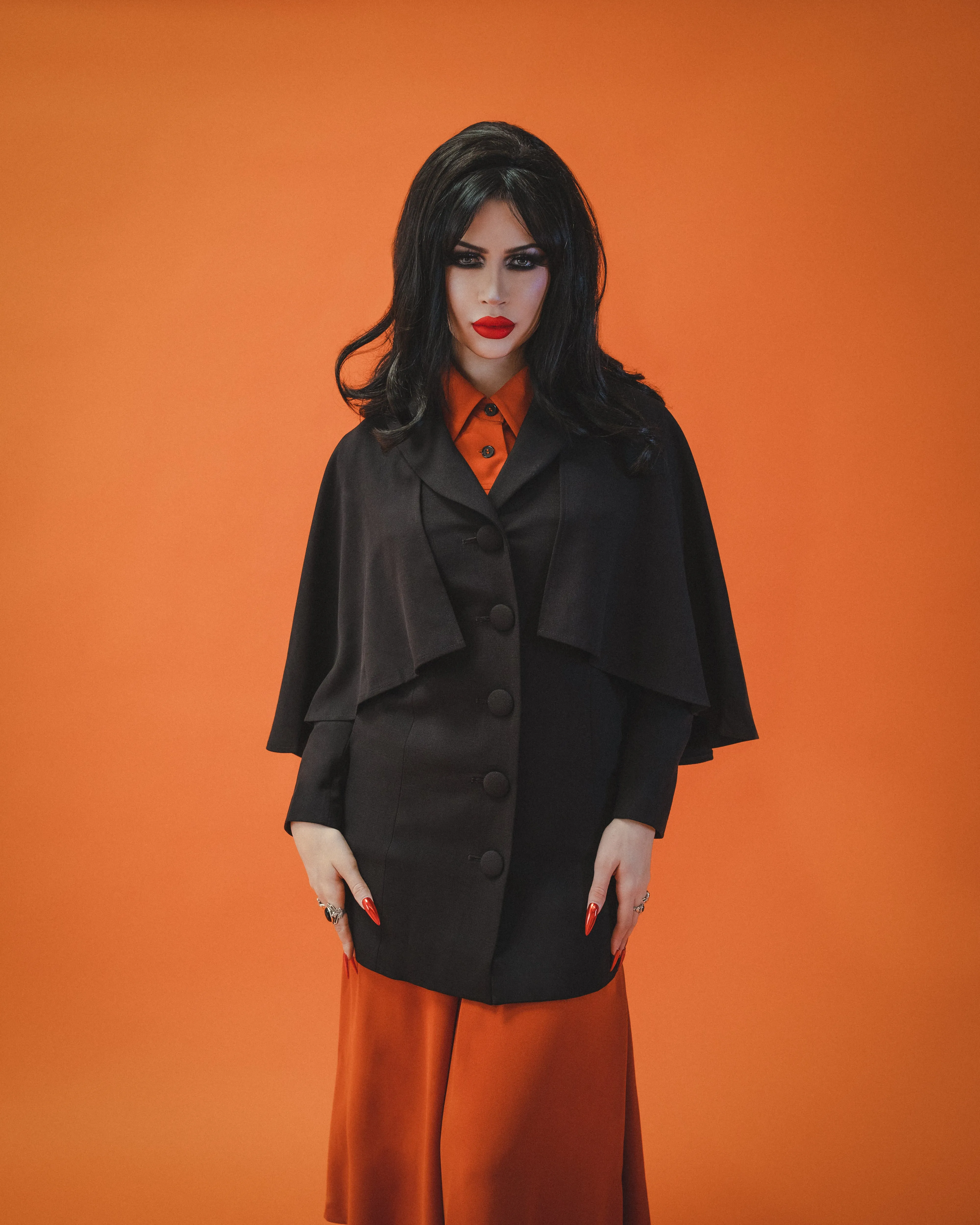 The Nevermore Caped Coat