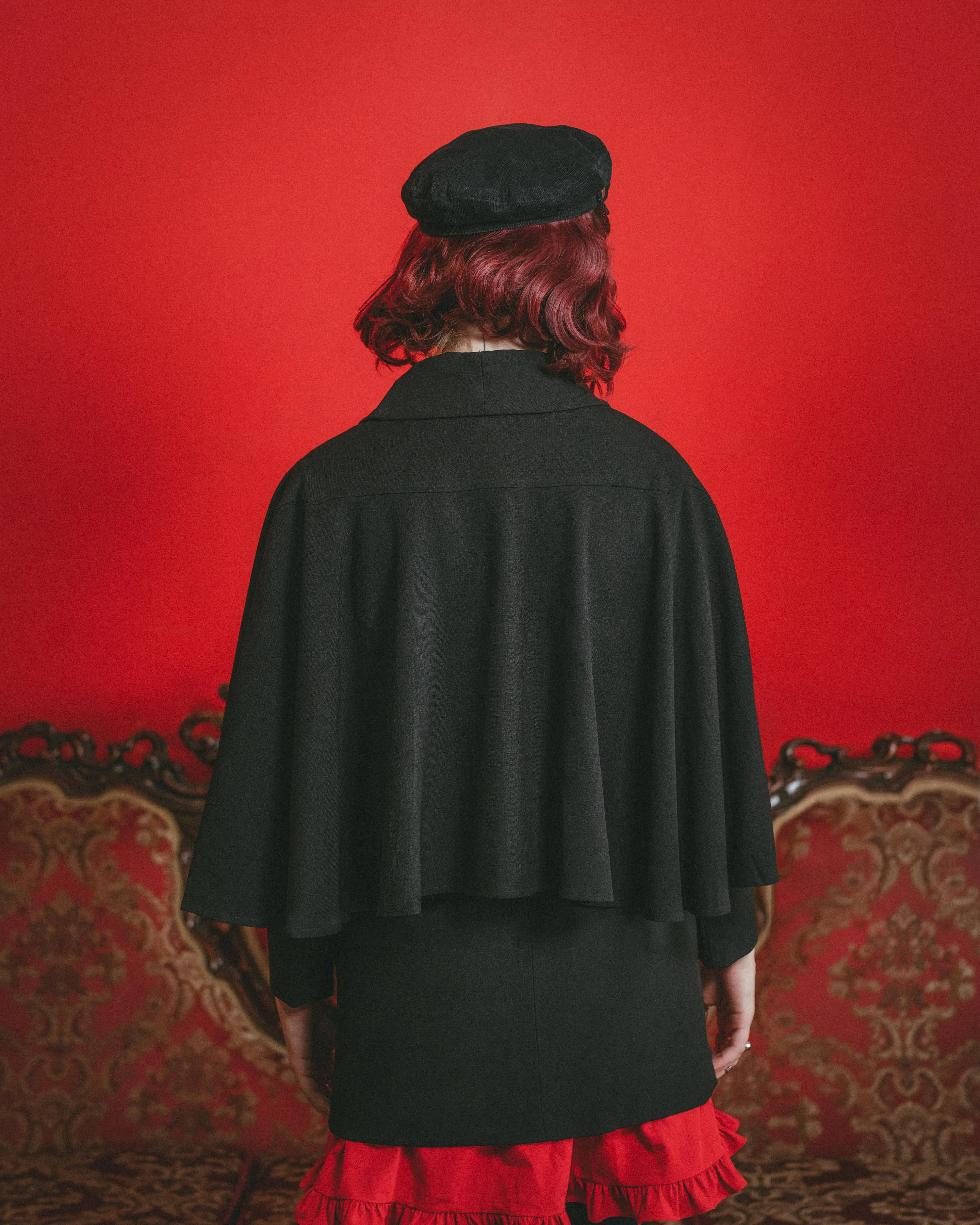 The Nevermore Caped Coat