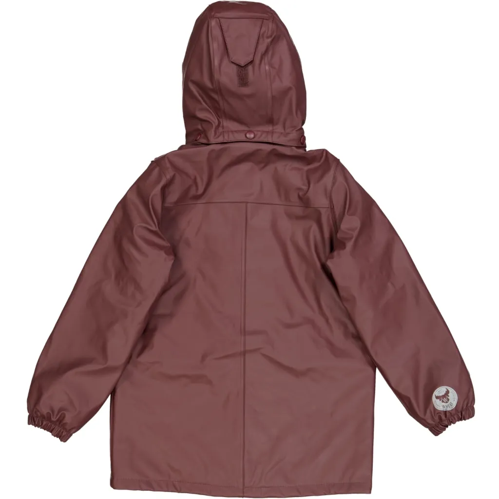 Thermo Rain Coat Ajo - fudge