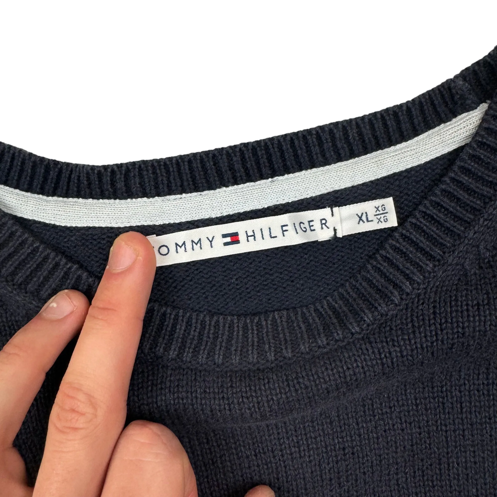 Tommy Hilfiger Crewneck Knit Sweater Navy