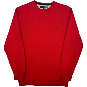 Tommy Hilfiger Roundneck Knitted Sweater Red