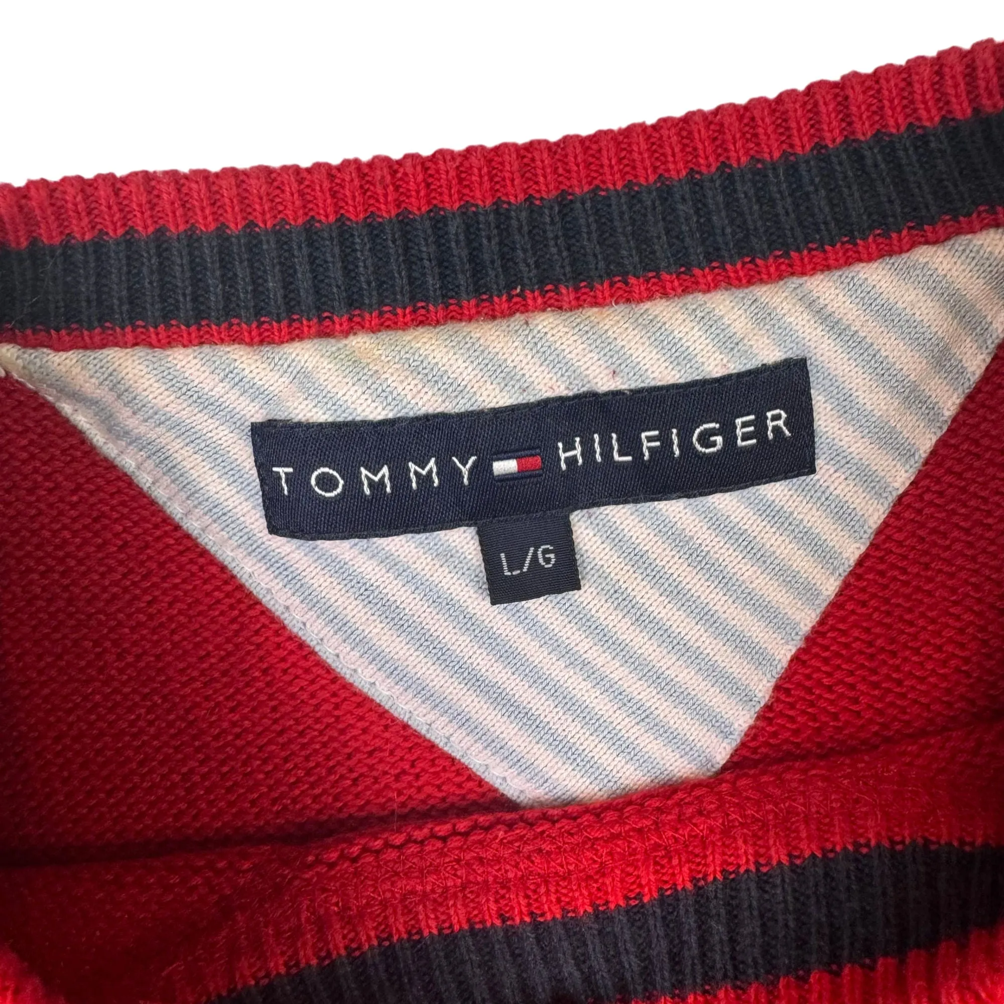 Tommy Hilfiger Roundneck Knitted Sweater Red