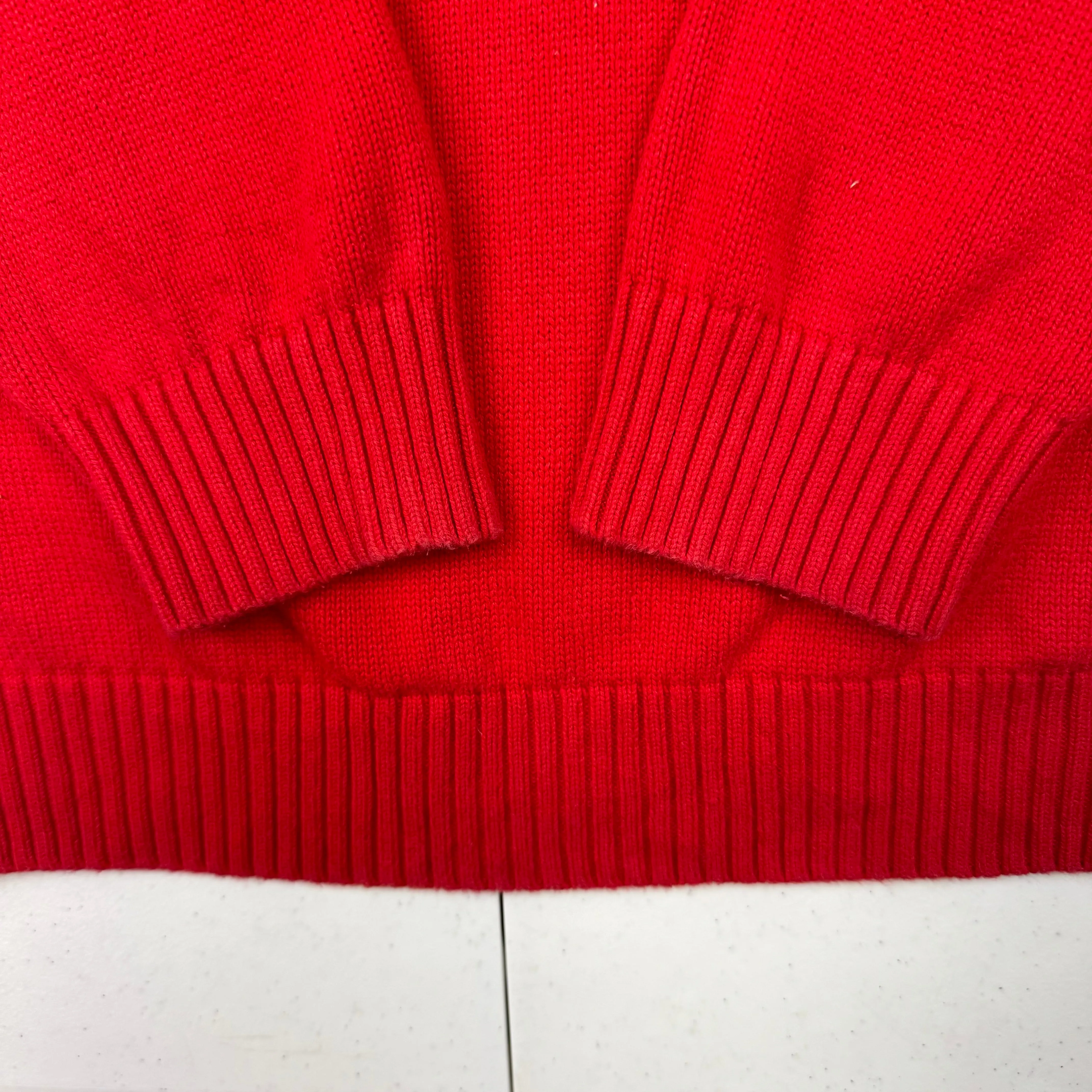 Tommy Hilfiger Roundneck Knitted Sweater Red