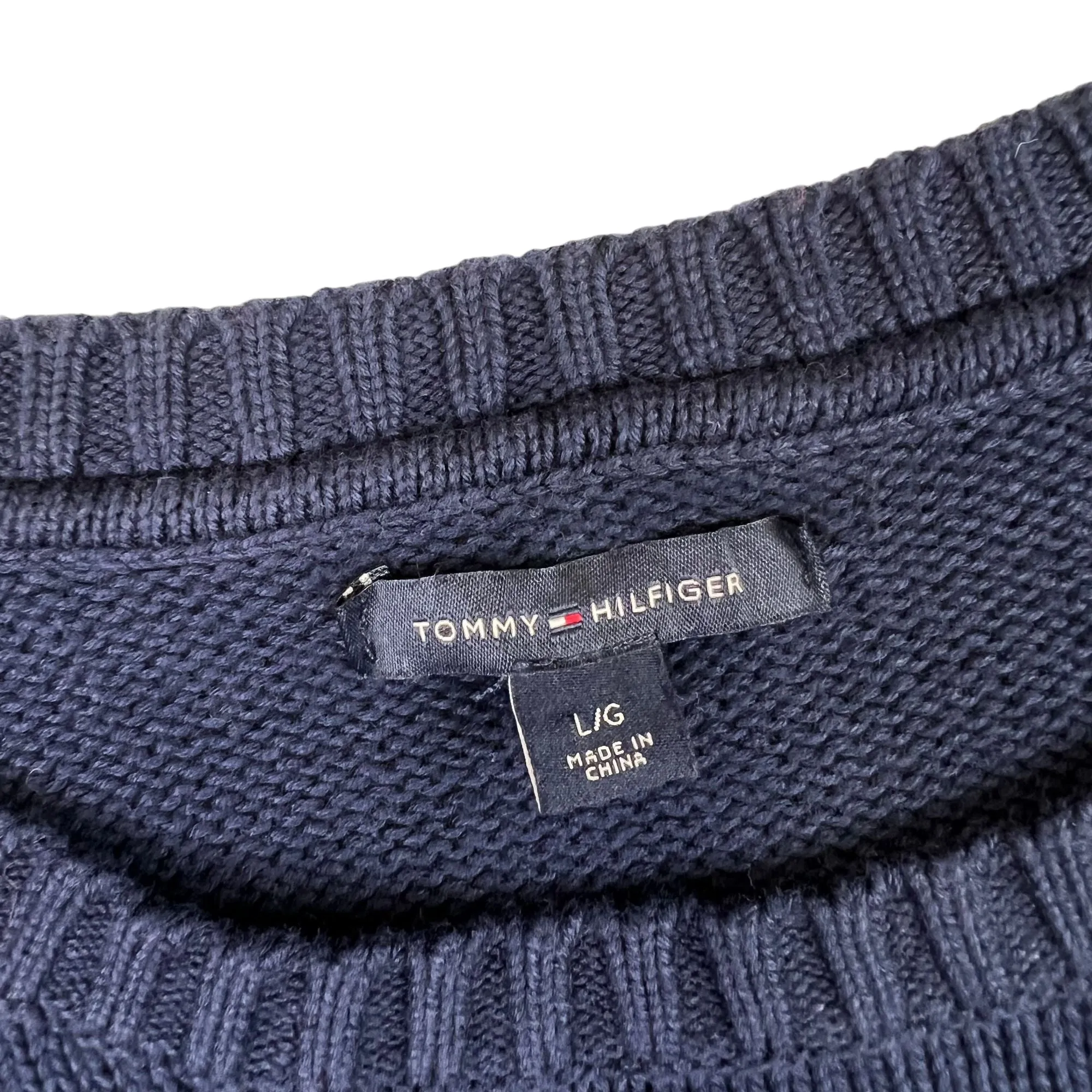 Tommy Hilfiger Snowflake Knitted Sweater Navy