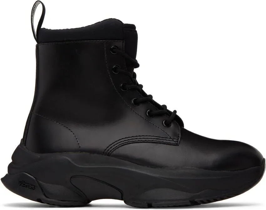 UNDERCOVER Black Polished Boots