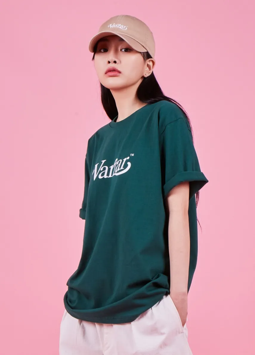 VARZAR  |Unisex Street Style U-Neck Cotton Short Sleeves Oversized