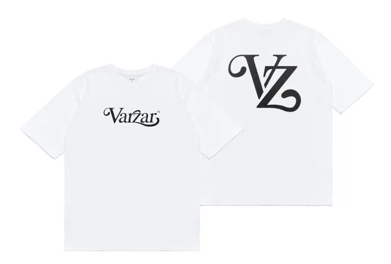 VARZAR  |Unisex Street Style U-Neck Cotton Short Sleeves Oversized