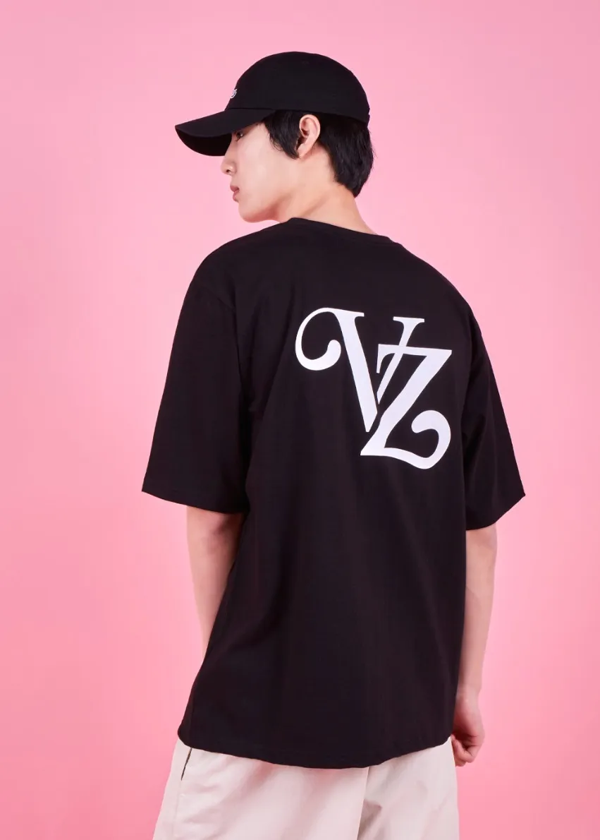 VARZAR  |Unisex Street Style U-Neck Cotton Short Sleeves Oversized