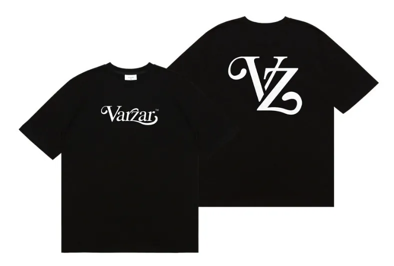 VARZAR  |Unisex Street Style U-Neck Cotton Short Sleeves Oversized