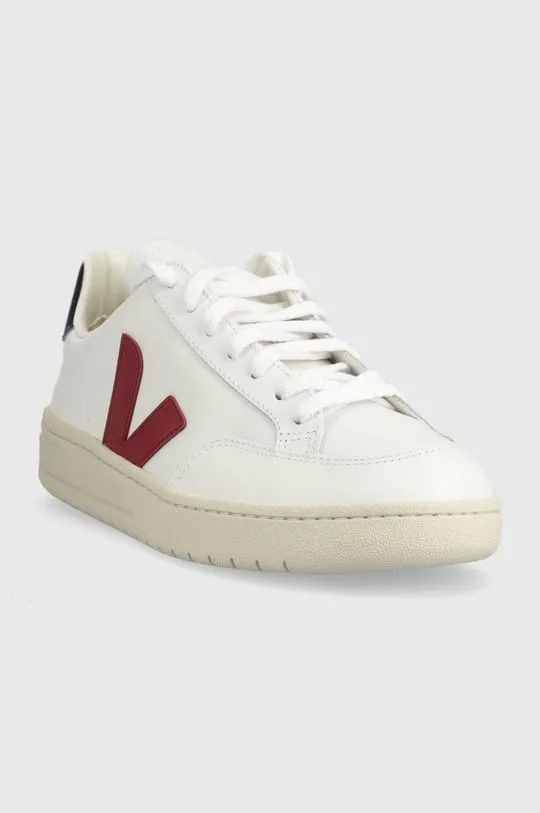 Veja leather sneakers V-12 white color XD0201955