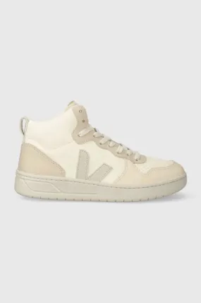 Veja leather sneakers V-15 beige color VQ0503451