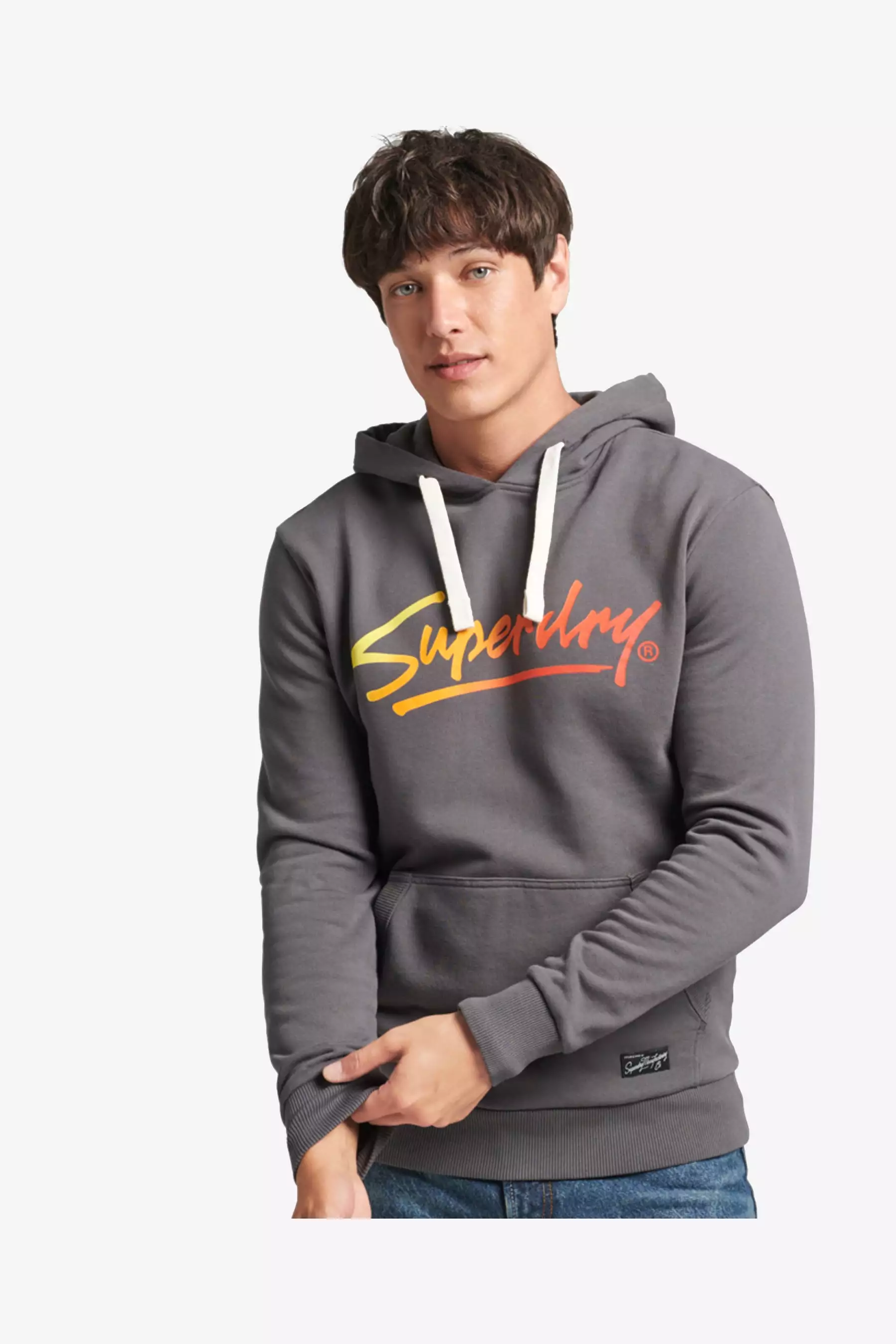 Vintage Downtown Script Hooded Sweatshirt