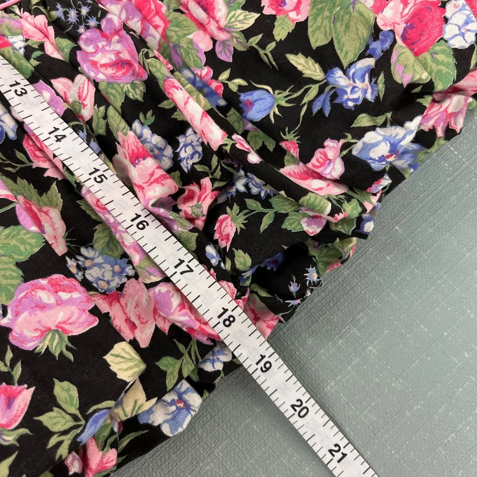 Vintage Mothercare Floral Party Dress 3T USA