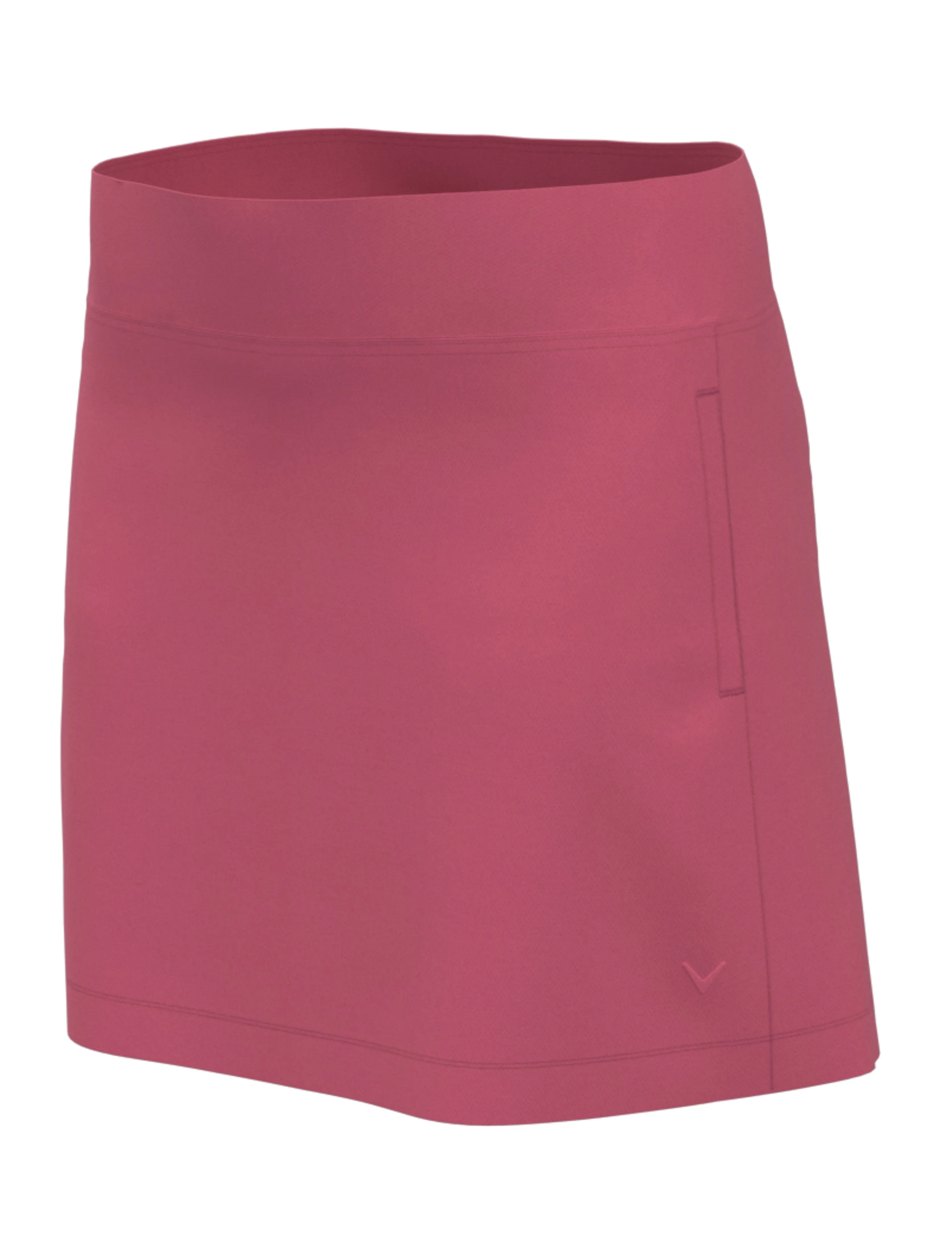 Womens Solid Skort