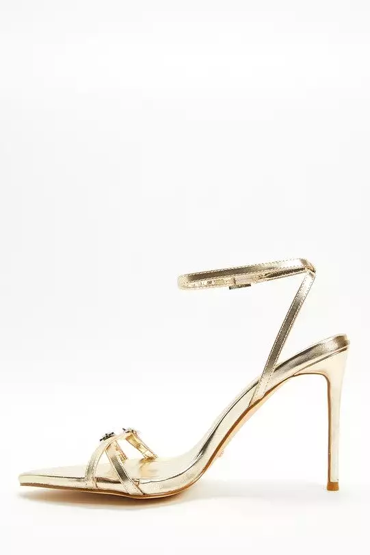 Yanni Metallic Heels