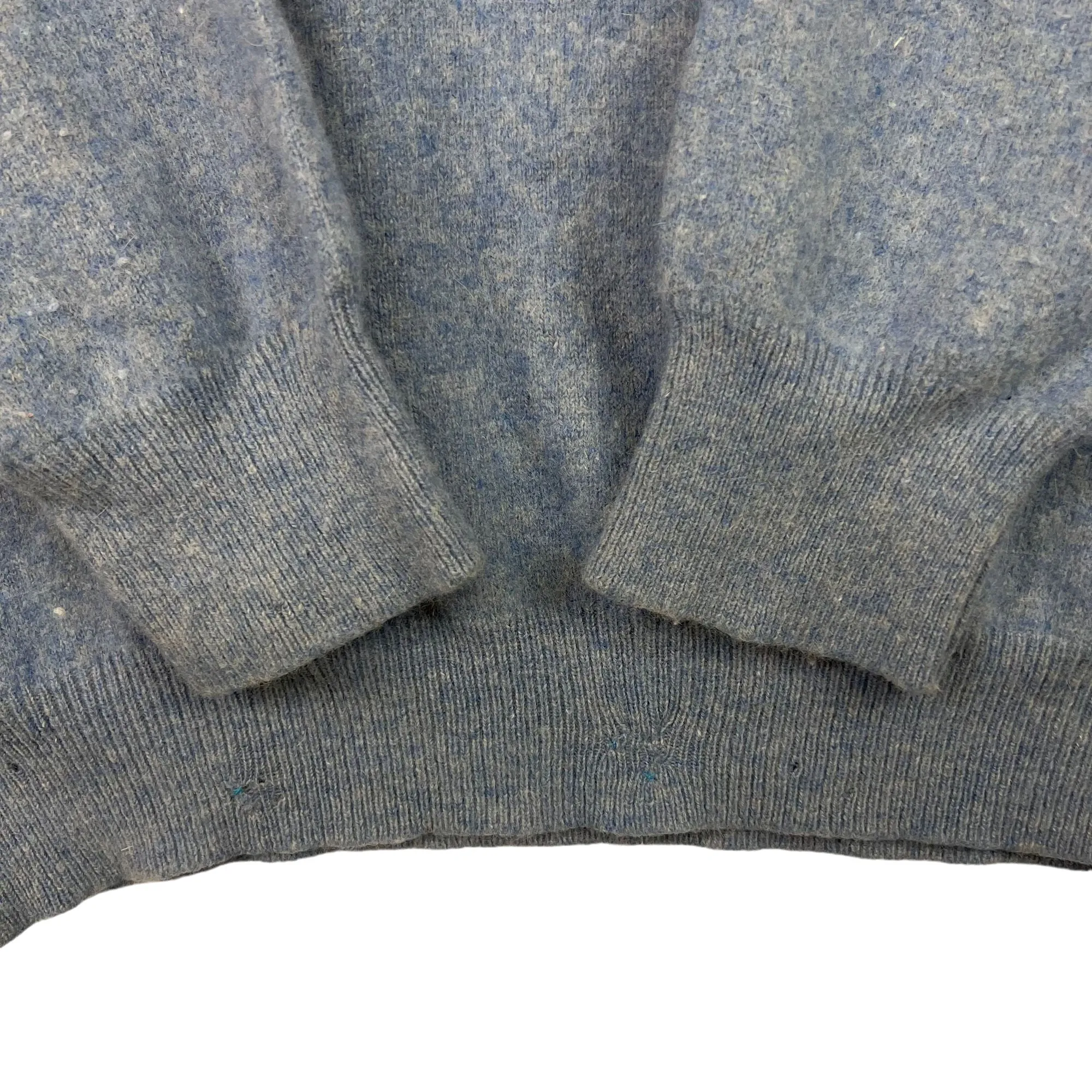 Yves Saint Laurent Knit Sweater Blue